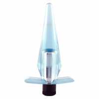 Анальная пробка с вибрацией Slimline Butt Plug, голубая Анальная пробка с вибрацией Slimline Butt Plug, голубая